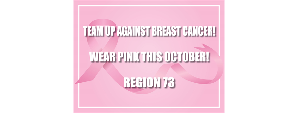 PINKTOBER-is Breast Cancer Awareness Month. 